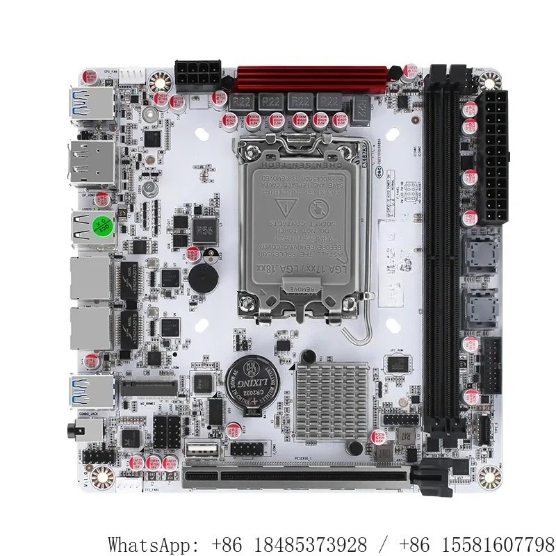 LGA1700 Q670 Mini ITX NAS Main - đánh giá và giá Nas Motherboard 8 Sata Mini Itx