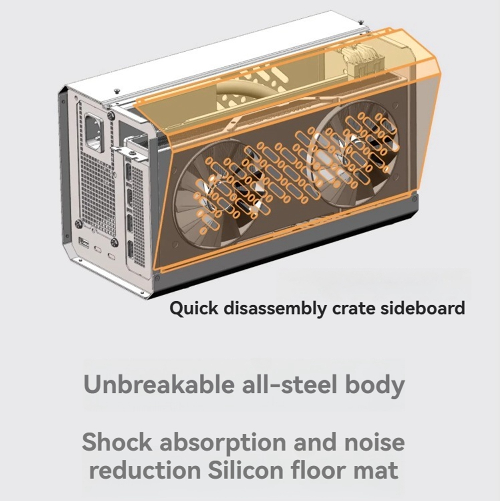 M05K Frame Case Chassis for TH - đánh giá và giá Oculink Egpu Mini Pc
