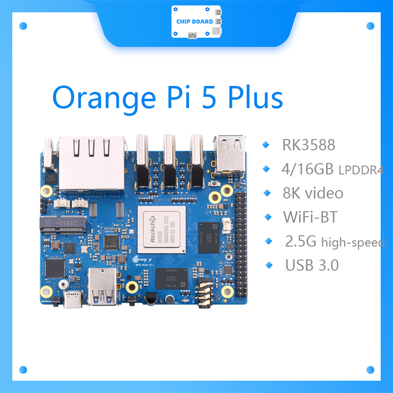 Orange Pi 5 Plus, máy tính đơn - đánh giá và giá Orange Pi 5 Plus 16Gb