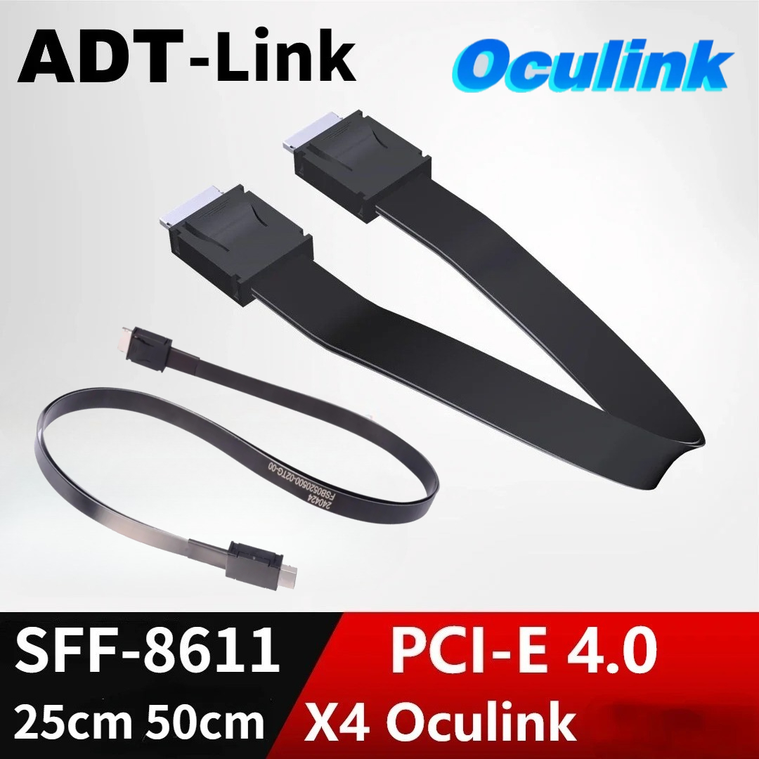 1M PCI-E 4.0 X4 SFF-8611 Male  - đánh giá và giá Oculink Egpu Mini Pc