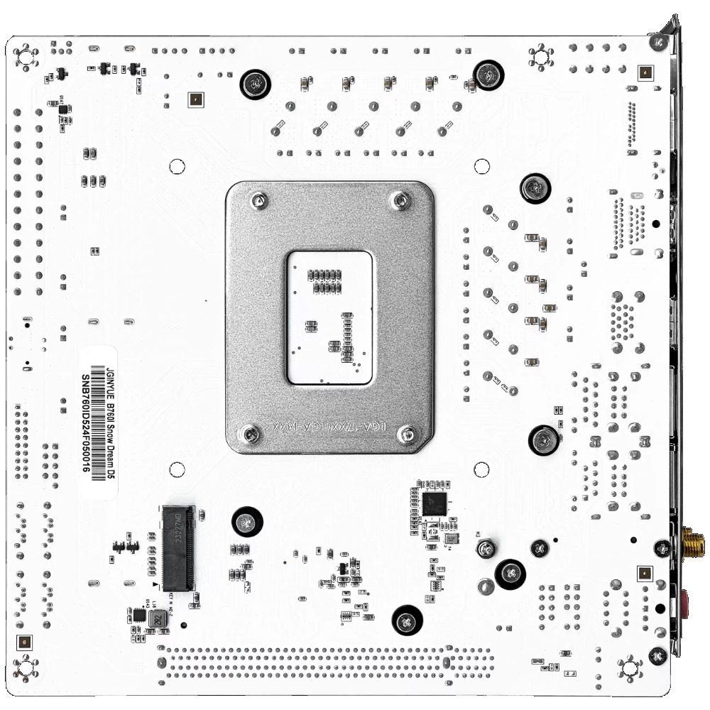 JGINYUE  B760i-Snow Dream  Mot - đánh giá và giá Lga1700 Itx Motherboard Ddr5