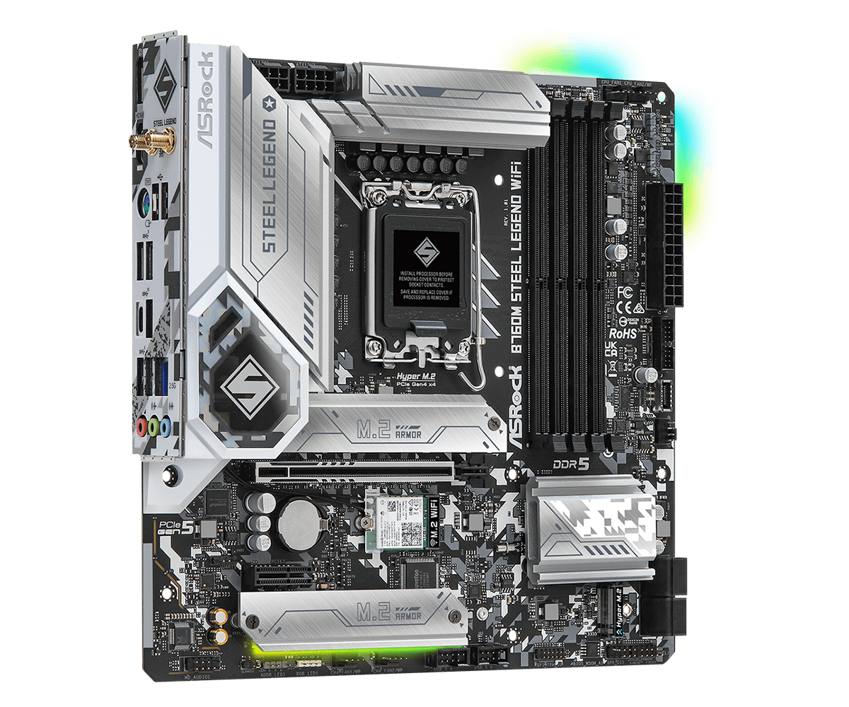 ASROCK B760M STEEL LEGEND WIFI - đánh giá và giá Lga1700 Itx Motherboard Ddr5