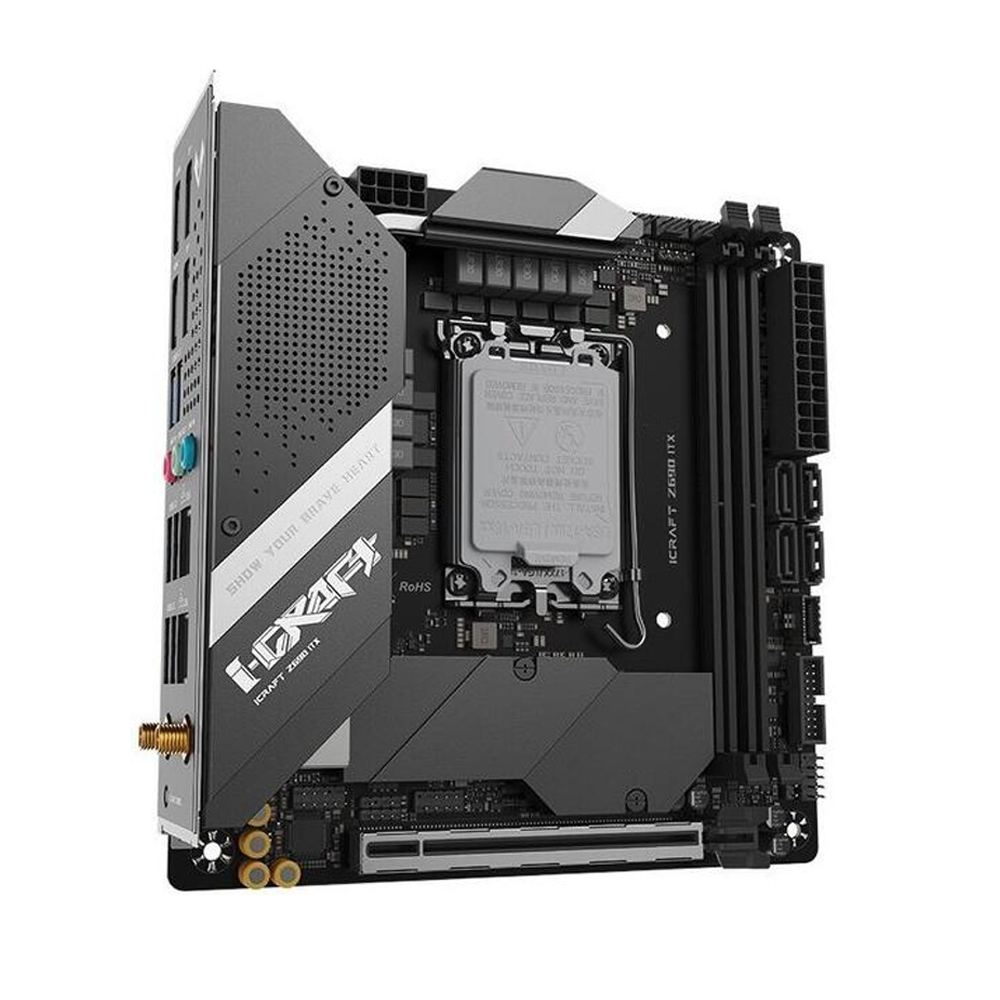 New MS-Z690 iCraft ITX WIFI De - đánh giá và giá Lga1700 Itx Motherboard Ddr5