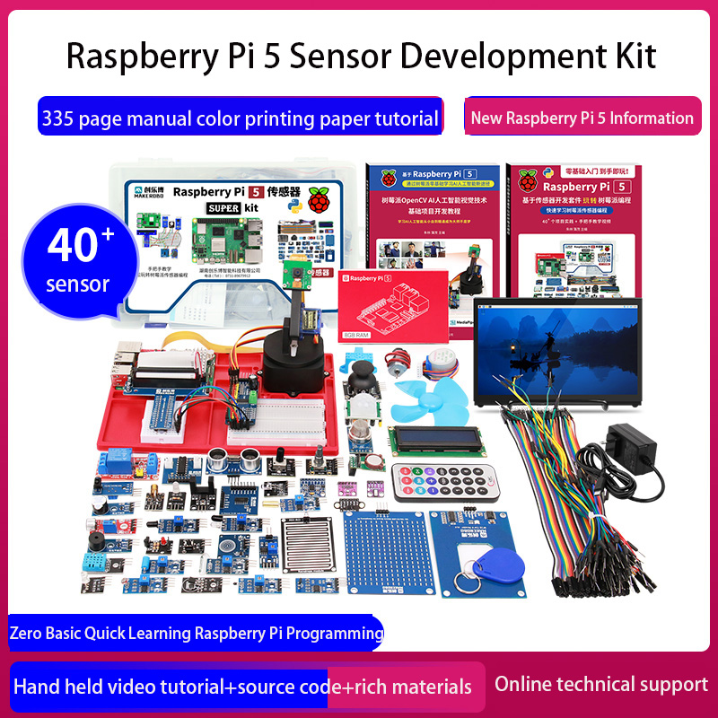 Bộ công cụ phát triển cảm biến - đánh giá và giá Raspberry Pi 5 8Gb Board