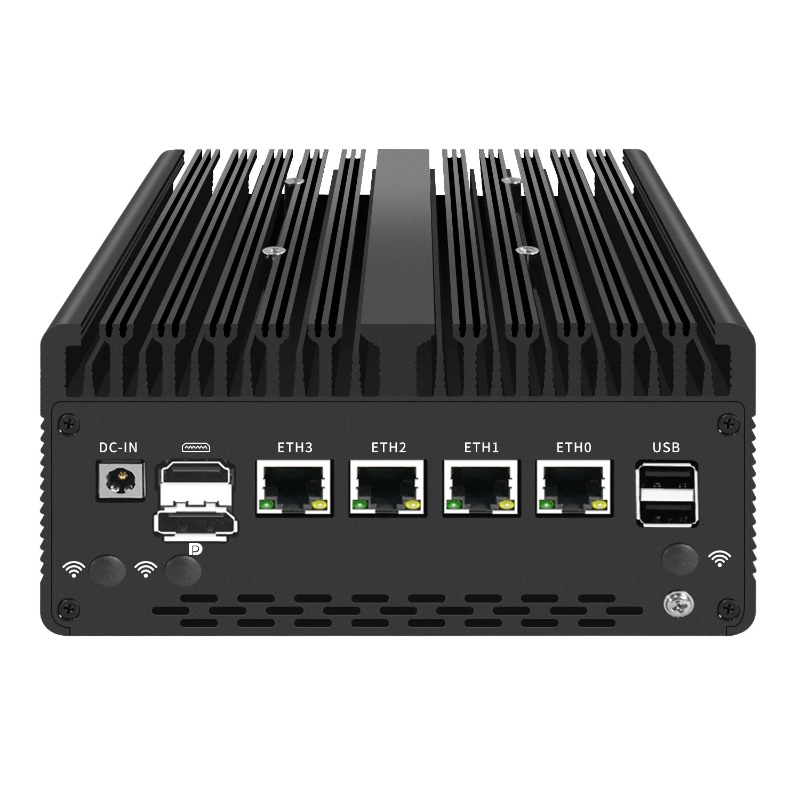 Fanless Mini PC Pentium 8505/C - đánh giá và giá Pfsense Firewall Router 2.5G 4 I226